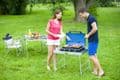 Campingaz 400 SG Double Burner & Grill Portable Camping Stove, fishing cooking, Camping portable stoves - Grasshopper Leisure